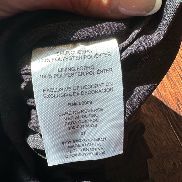 Toddler Sequins Skirt 2T - Picture 2 of 6